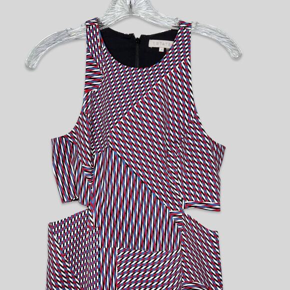 1. State Geometric Cutout Dress - Picture 3 of 7